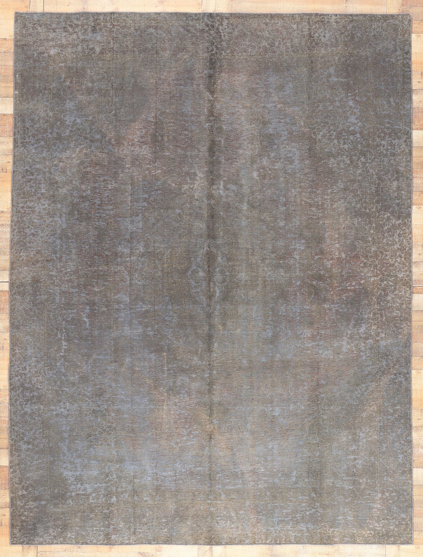 9 x 12 Vintage Turkish Overdyed Rug 60607