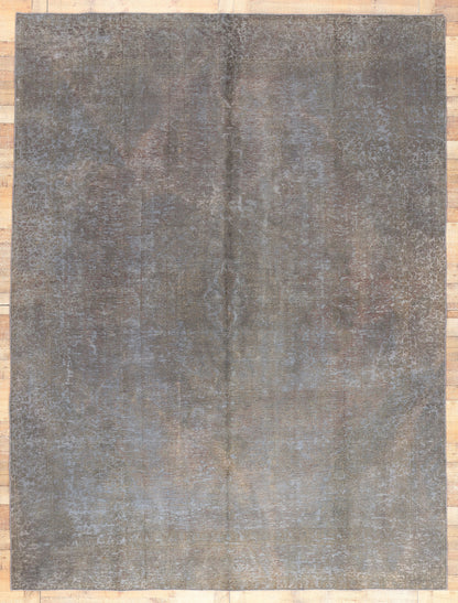 9 x 12 Vintage Turkish Overdyed Rug 60607