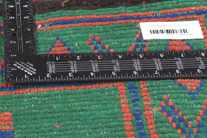 6 x 10 Vintage Green Beni MGuild Moroccan Rug 21216