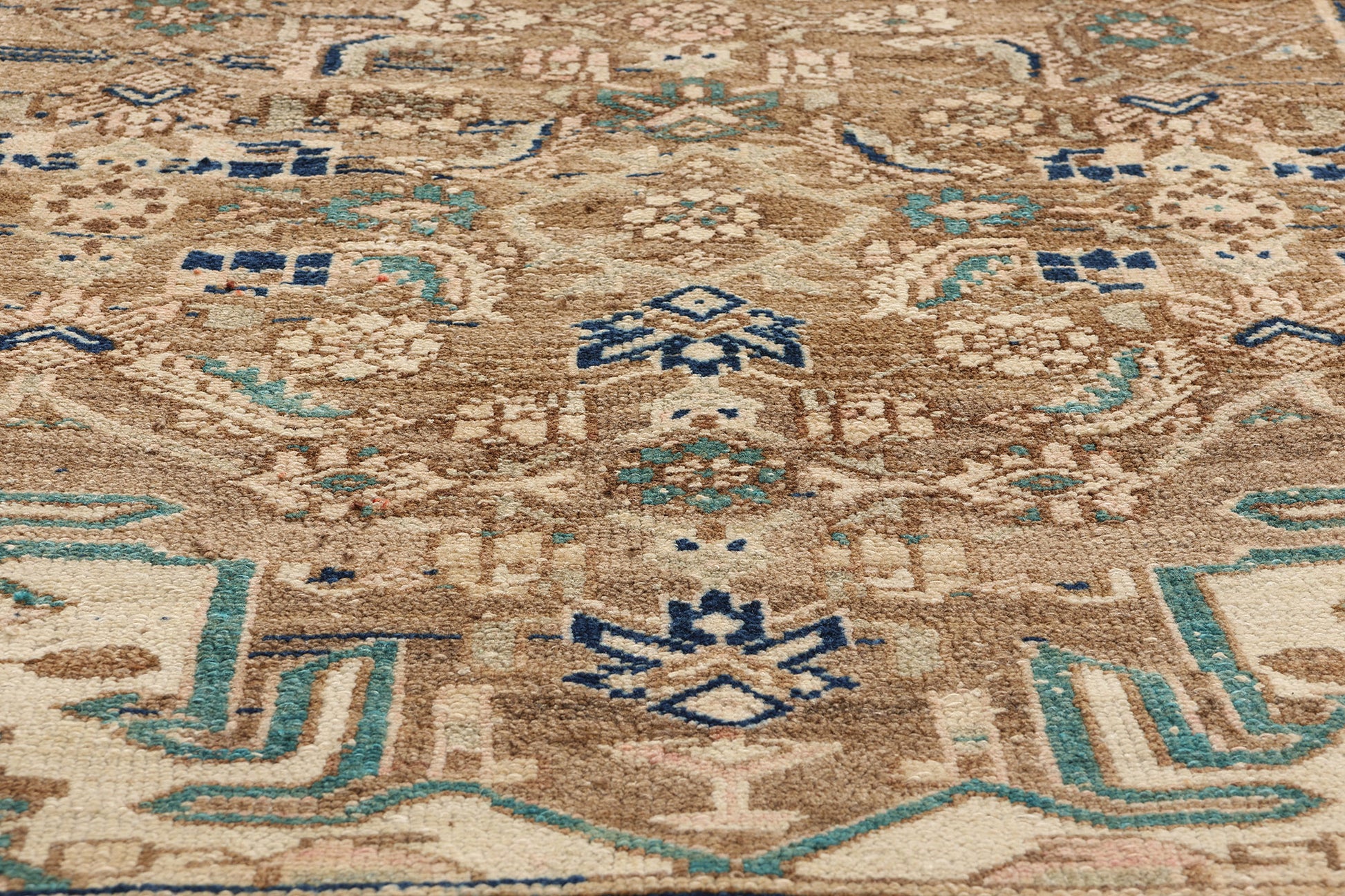 3 x 9 Vintage Persian Hamadan Rug 53940