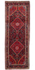 4 x 11 Vintage Persian Hamadan Rug 76051