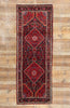 4 x 11 Vintage Persian Hamadan Rug 76051