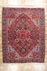 11 x 15 Vintage Persian Heriz Rug 78842