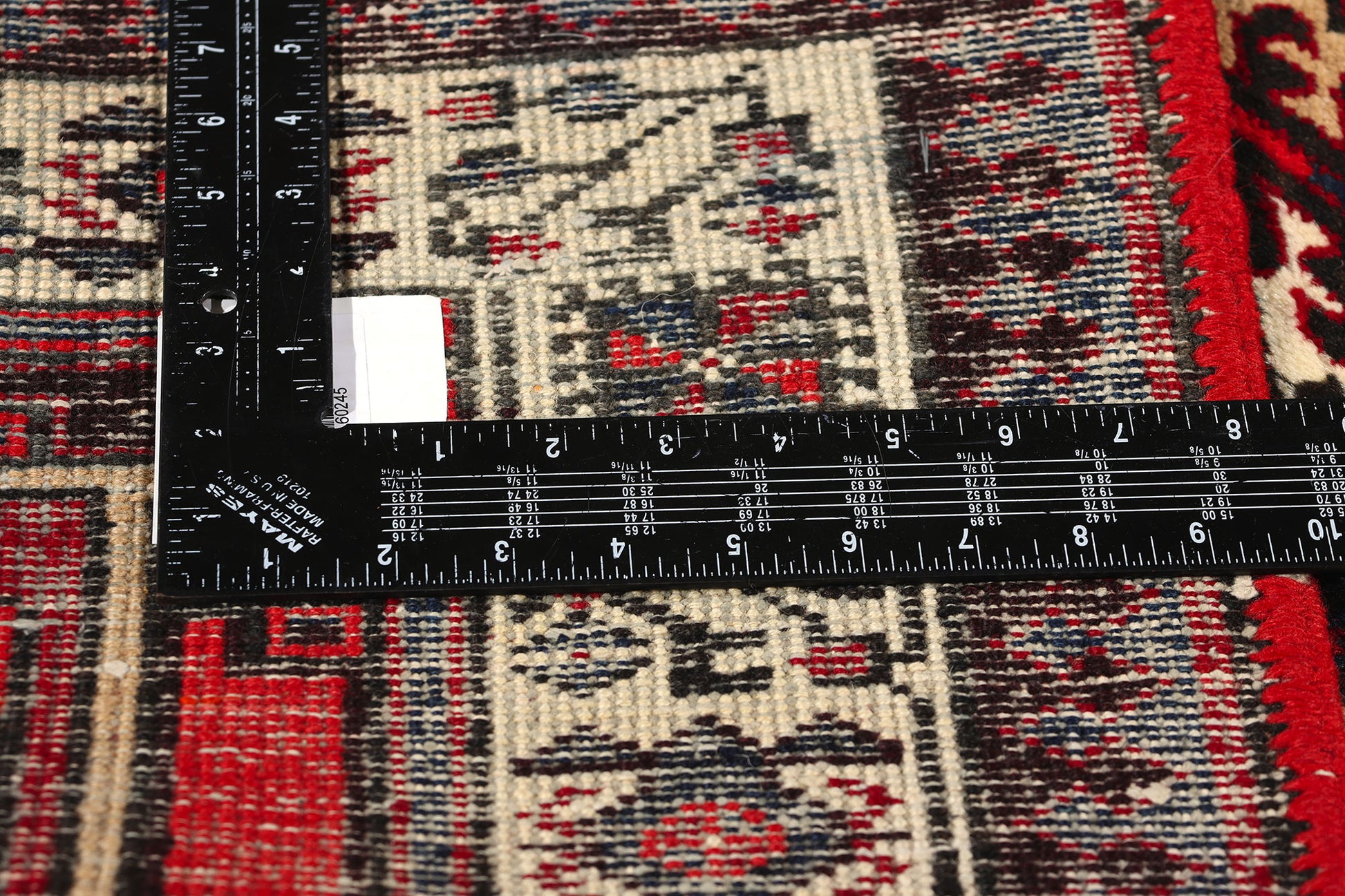 3 x 11 Vintage Persian Heriz Rug 60245