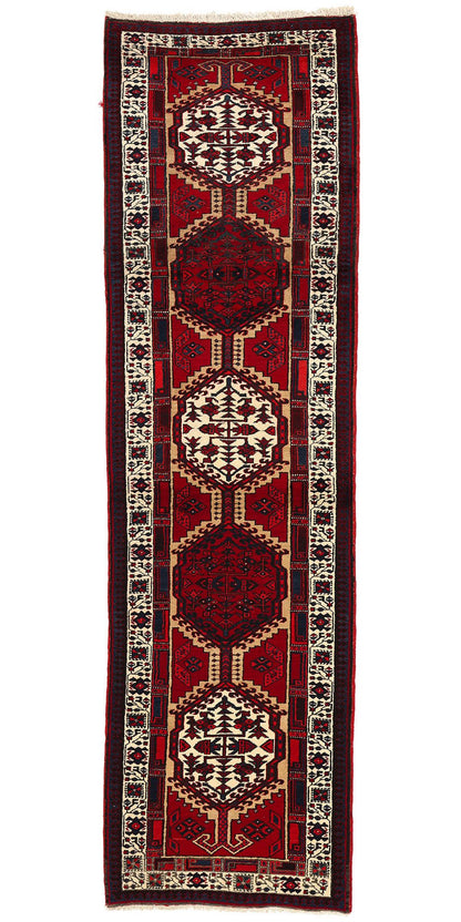 3 x 11 Vintage Persian Heriz Rug 60245