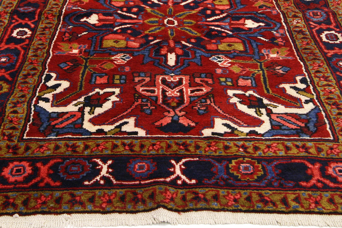 4 x 12 Vintage Persian Heriz Rug 60247