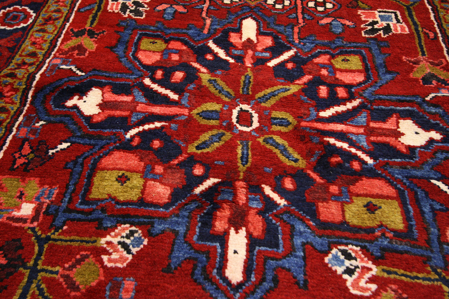 4 x 12 Vintage Persian Heriz Rug 60247