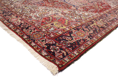 8 x 10 Vintage Persian Heriz Rug 76907
