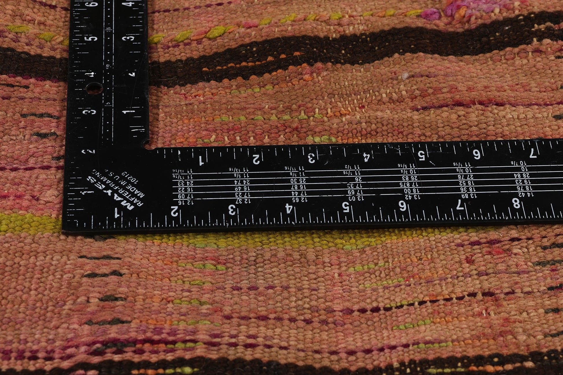 5 x 7 Vintage High-Low Taznakht Moroccan Rug 21837