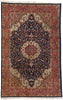 6 x 9 Vintage Indian Isfahan Rug 78690