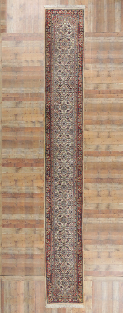 3 x 20 Vintage Indian Bijar Runner 78298