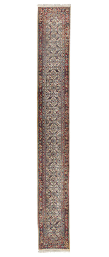 3 x 20 Vintage Indian Bijar Runner 78298