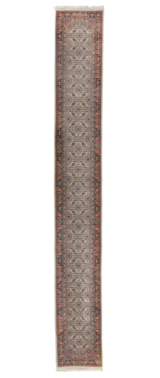 3 x 20 Vintage Indian Bijar Runner 78298