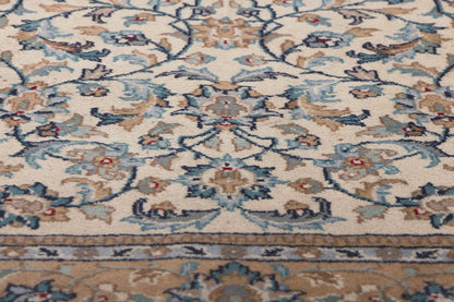 4 x 6 Vintage Indian Kashan Rug 78691