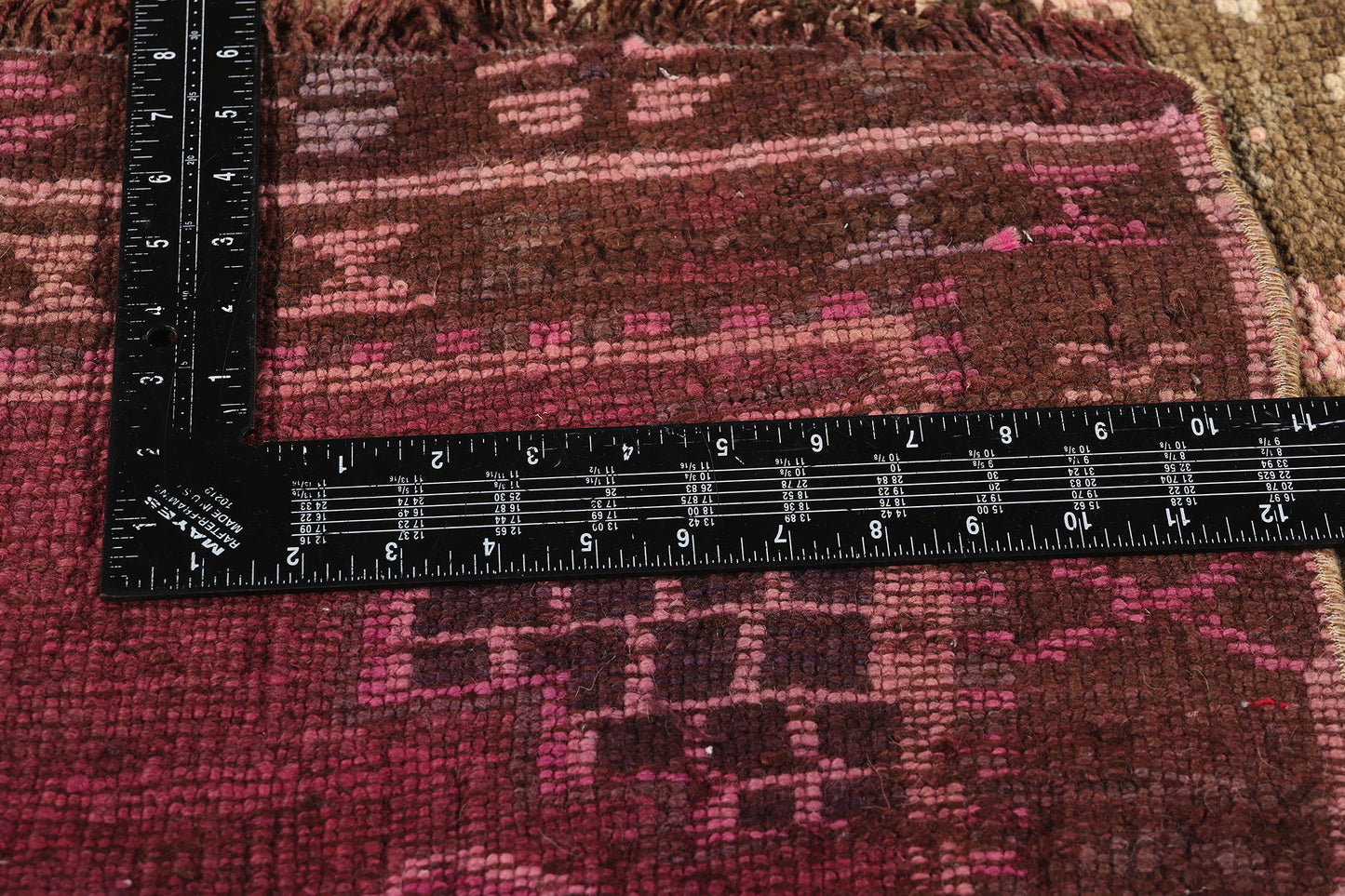 4 x 10 Vintage Turkish Kars Rug 77696