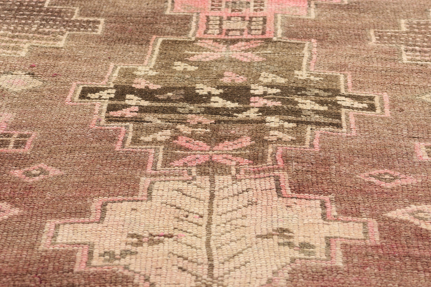 4 x 10 Vintage Turkish Kars Rug 77696