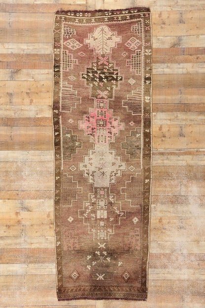 4 x 10 Vintage Turkish Kars Rug 77696