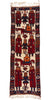 4 x 12 Vintage Kurdish Pictorial Rug 53892