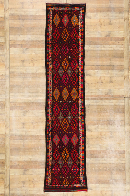 3 x 13 Vintage Kurdish Tribal Rug 53891