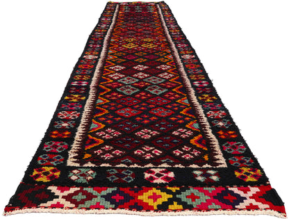 3 x 16 Vintage Kurdish Tribal Rug 53890