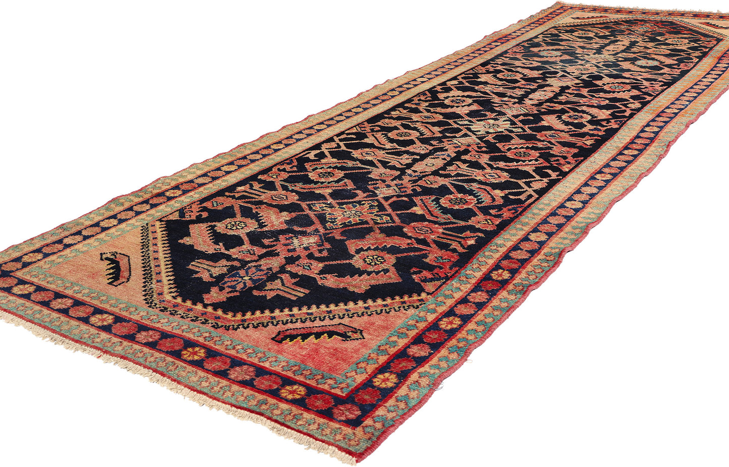 3 x 11 Vintage Persian Malayer Rug 75215