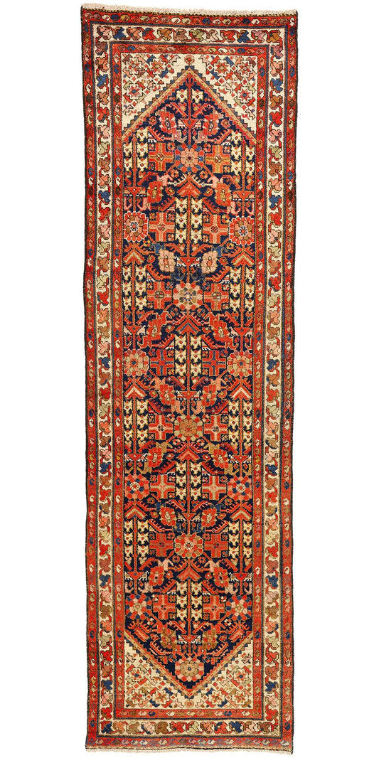 3 x 12 Vintage Persian Malayer Rug 60232