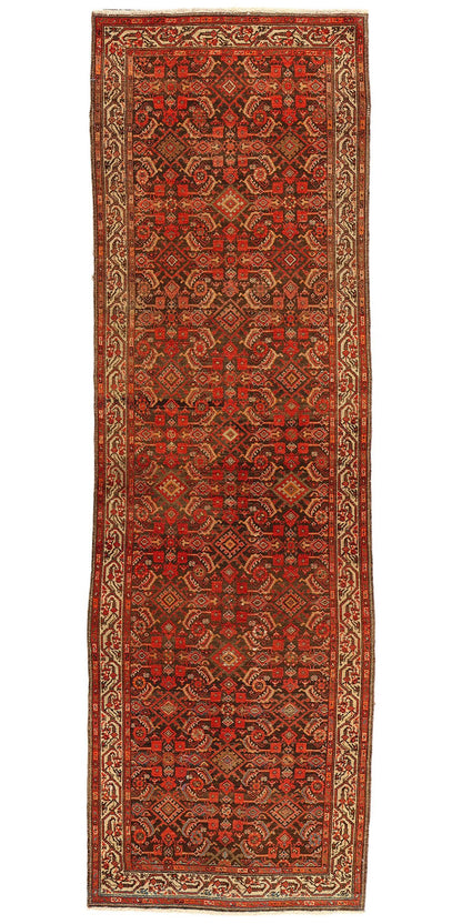 4 x 11 Vintage Persian Malayer Rug 76427
