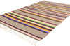 4 x 7 Vintage Mexican Saltillo Serape Blanket 78788