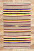 4 x 7 Vintage Mexican Saltillo Serape Blanket 78788