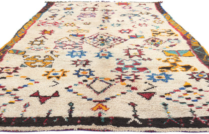 5 x 11 Vintage Moroccan Azilal Rug 20697