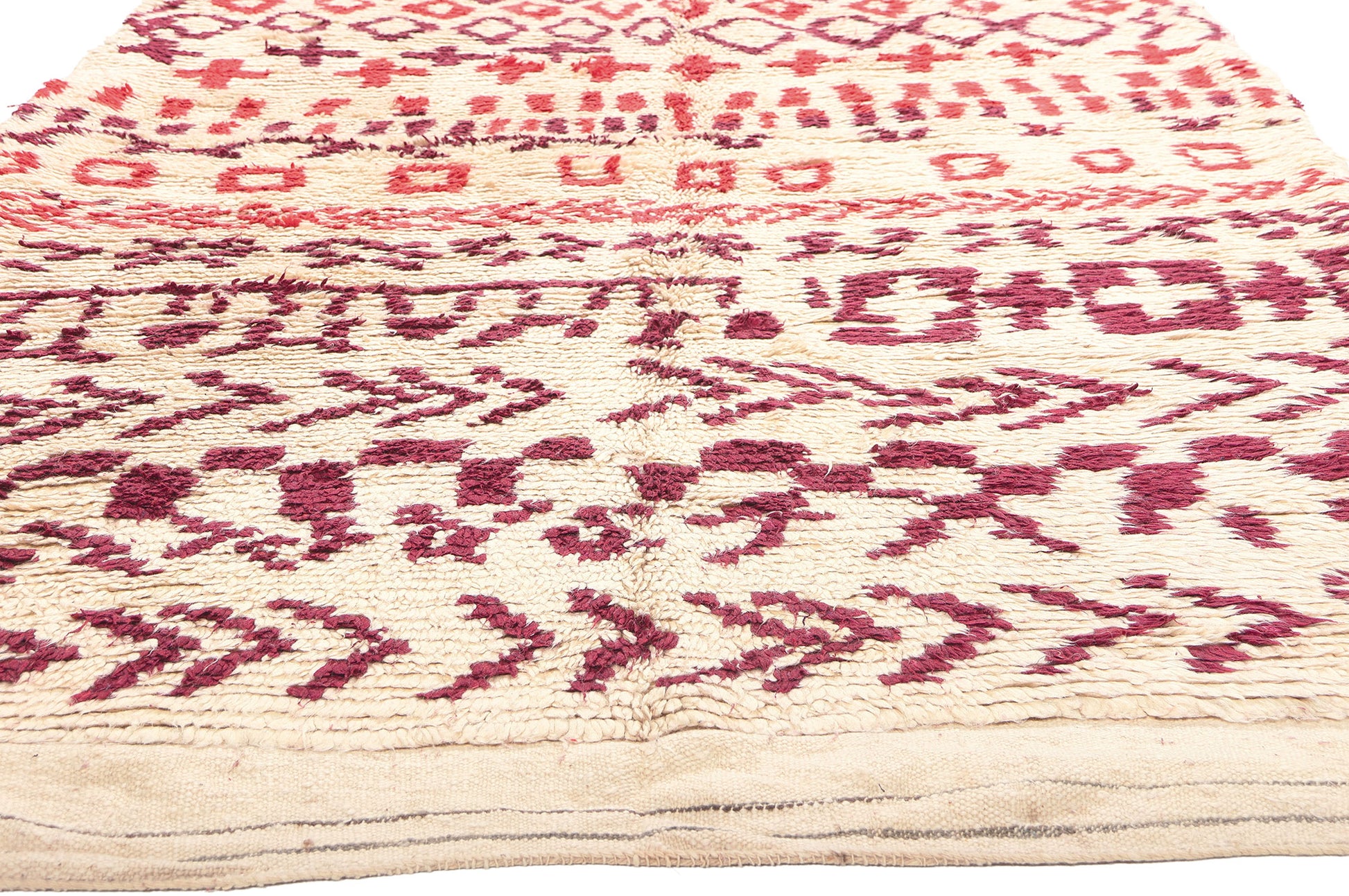 5 x 13 Vintage Moroccan Azilal Rug 20359
