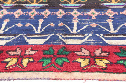5 x 6 Vintage Moroccan Azilal Rug 20433