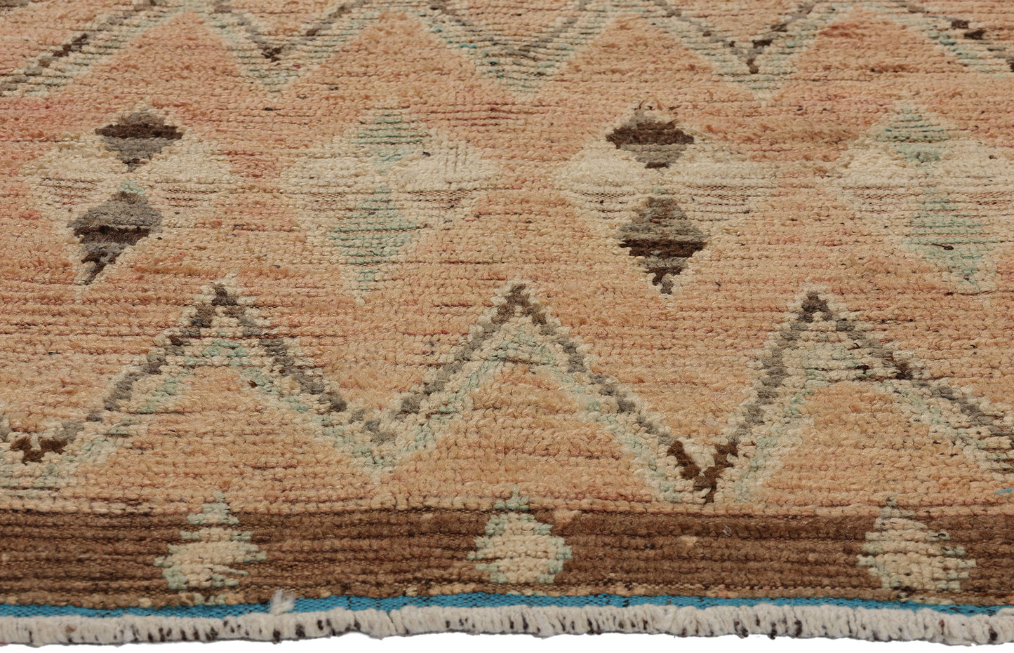 5 x 7 Vintage Earth-Tone Moroccan Azilal Rug 21725