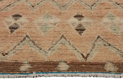 5 x 7 Vintage Earth-Tone Moroccan Azilal Rug 21725