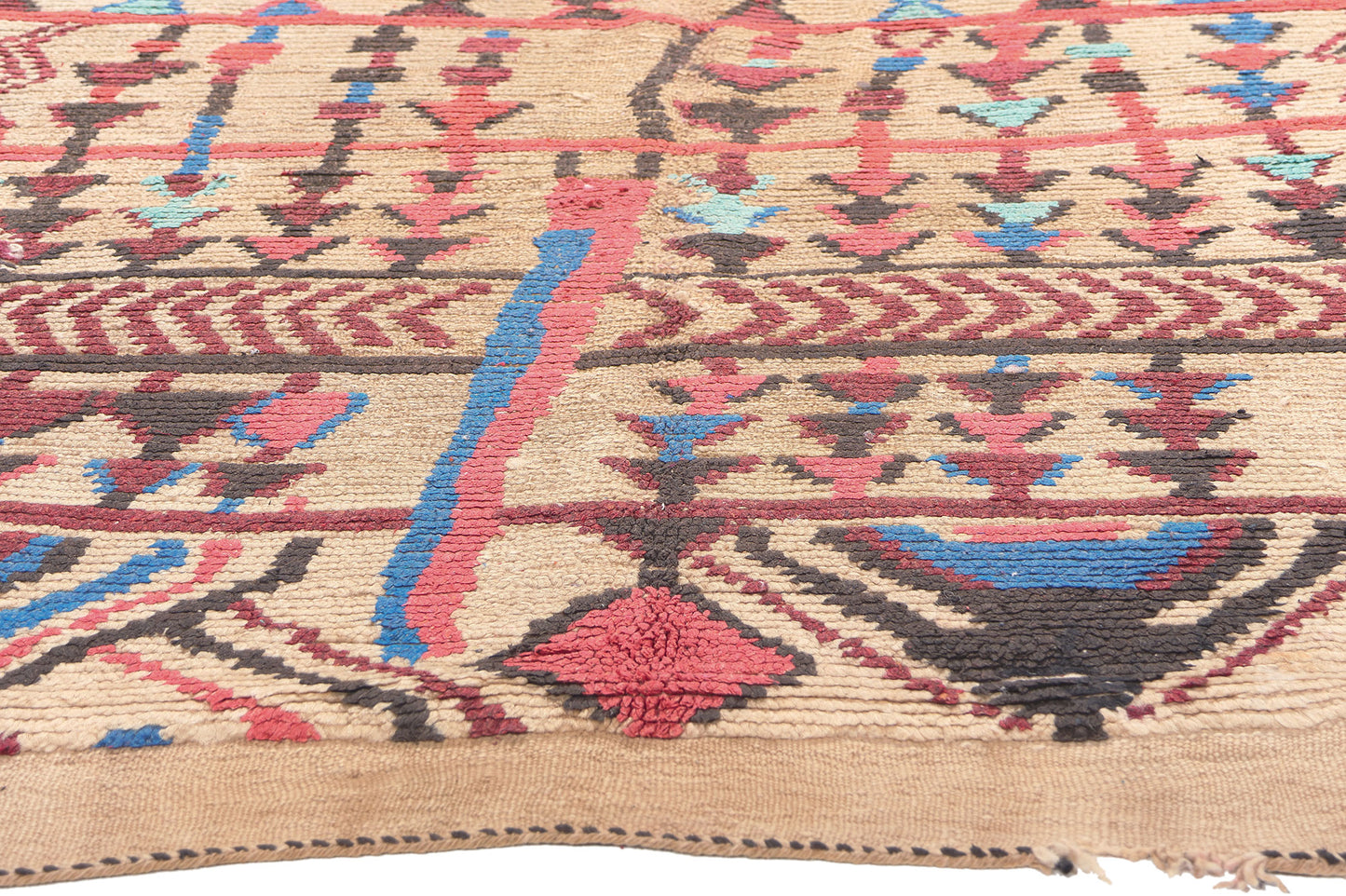 5 x 7 Vintage Moroccan Azilal Rug 20487