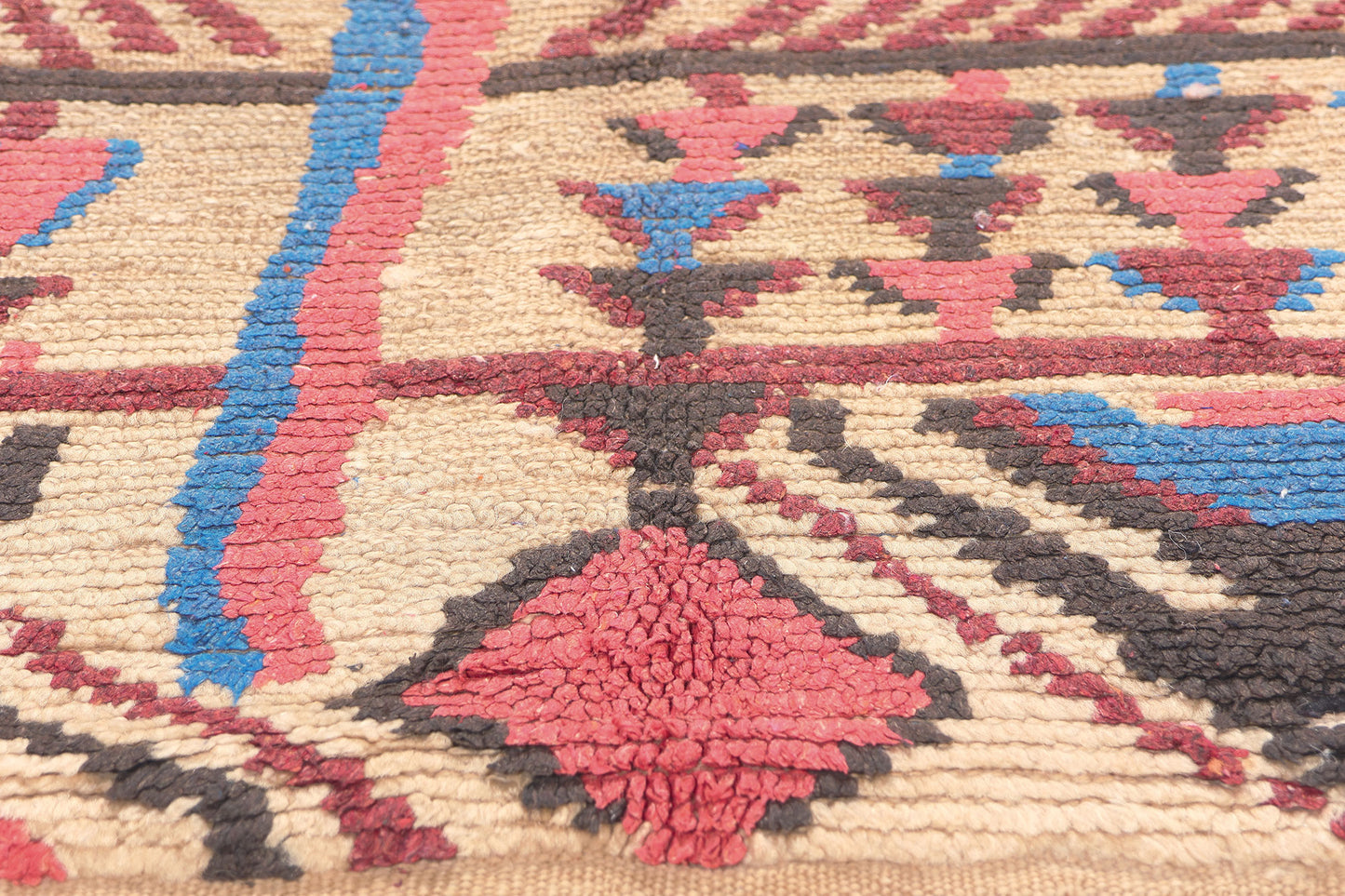 5 x 7 Vintage Moroccan Azilal Rug 20487
