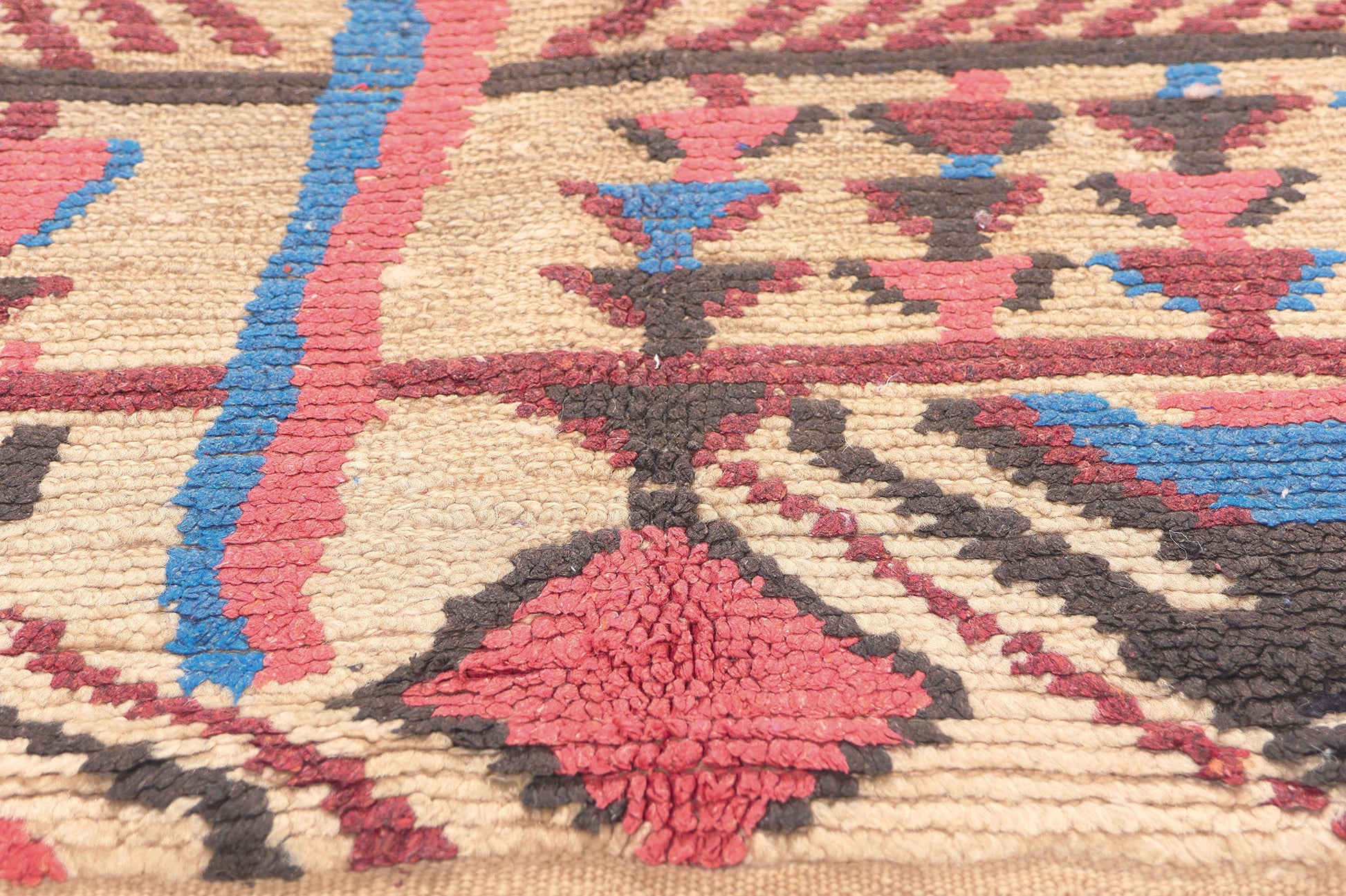 5 x 7 Vintage Moroccan Azilal Rug 20487