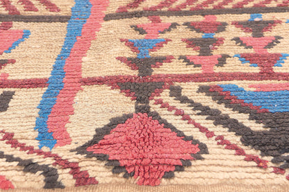 5 x 7 Vintage Moroccan Azilal Rug 20487