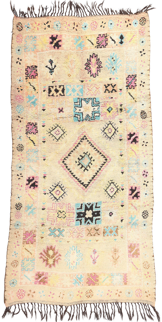 6 x 12 Vintage Moroccan Azilal Rug 20332