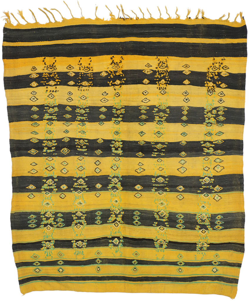 6 x 7 Vintage Moroccan Kilim Rug 20781