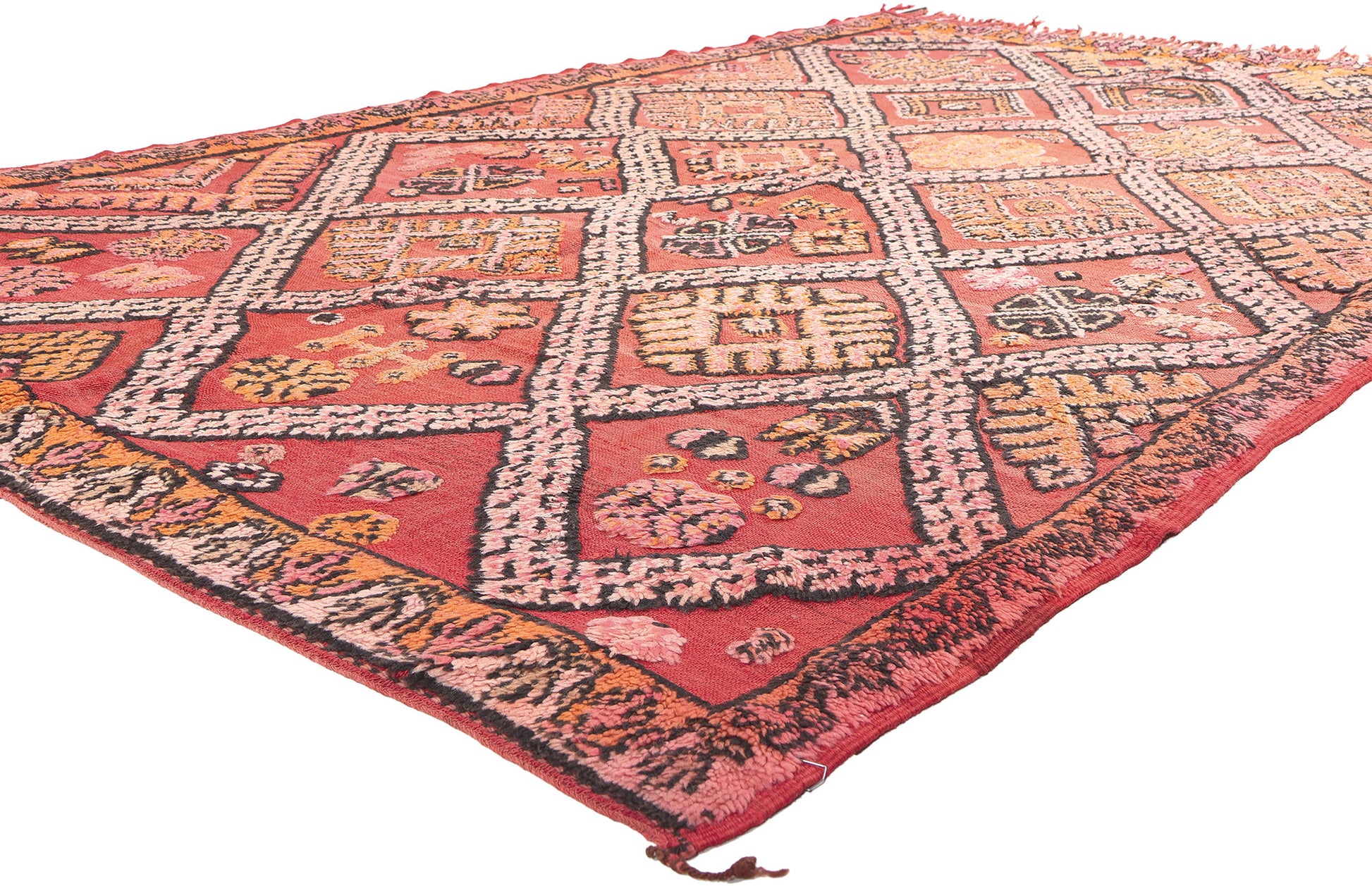 6 x 9 Vintage Taznakht Moroccan Kilim Rug 20369