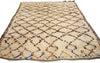 4 x 5 Vintage Moroccan Azilal Rug 74545