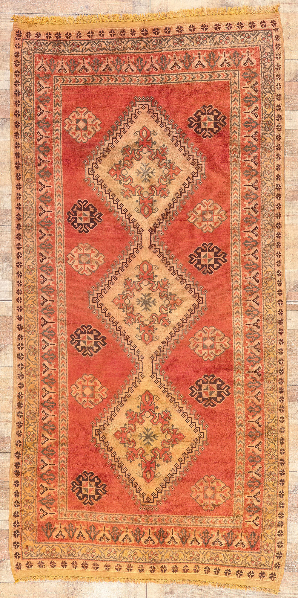 5 x 10 Vintage Moroccan Rug 20211