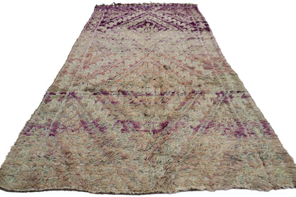 5 x 10 Vintage Beni MGuild Moroccan Rug 21296