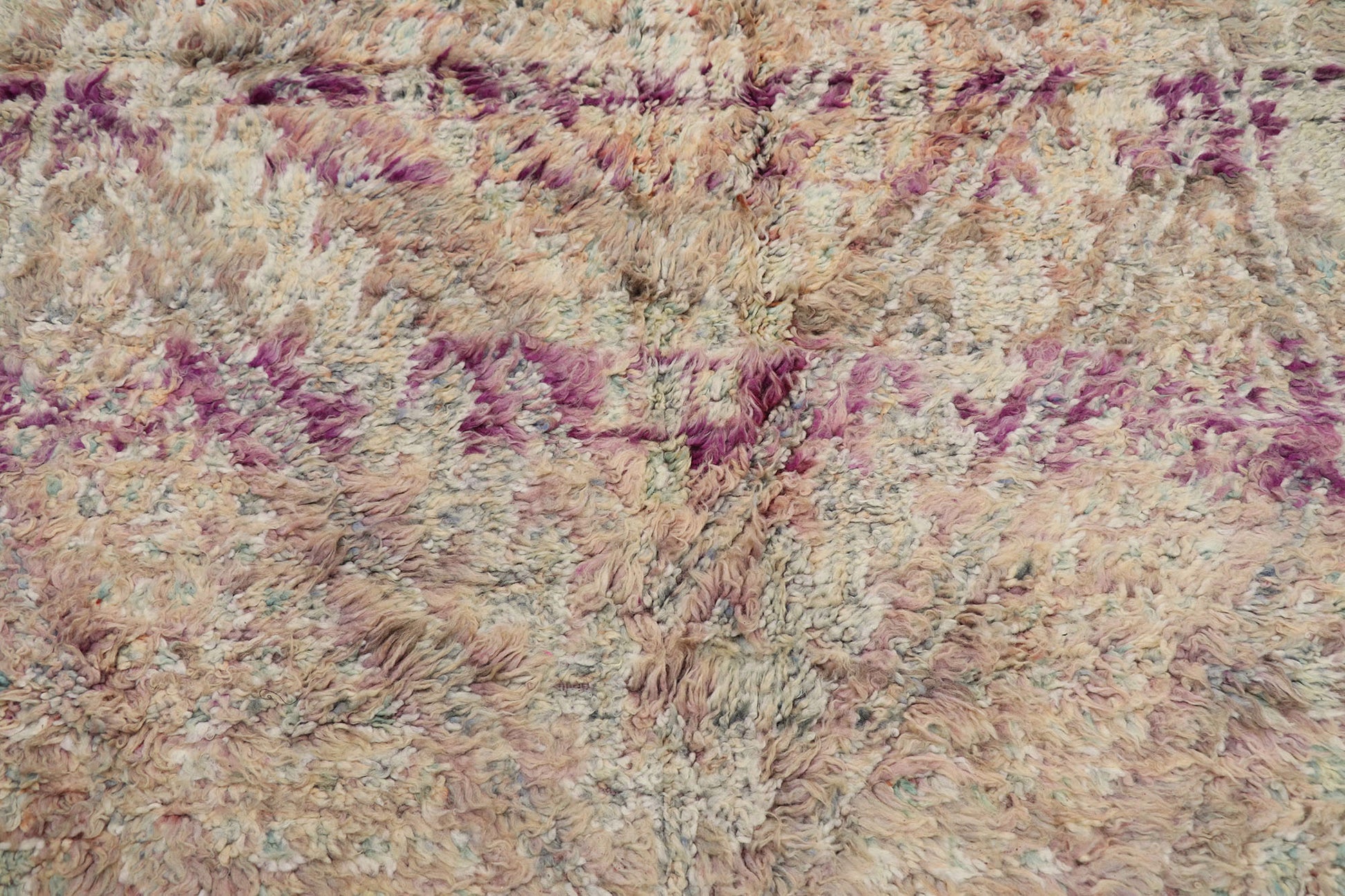 5 x 10 Vintage Beni MGuild Moroccan Rug 21296