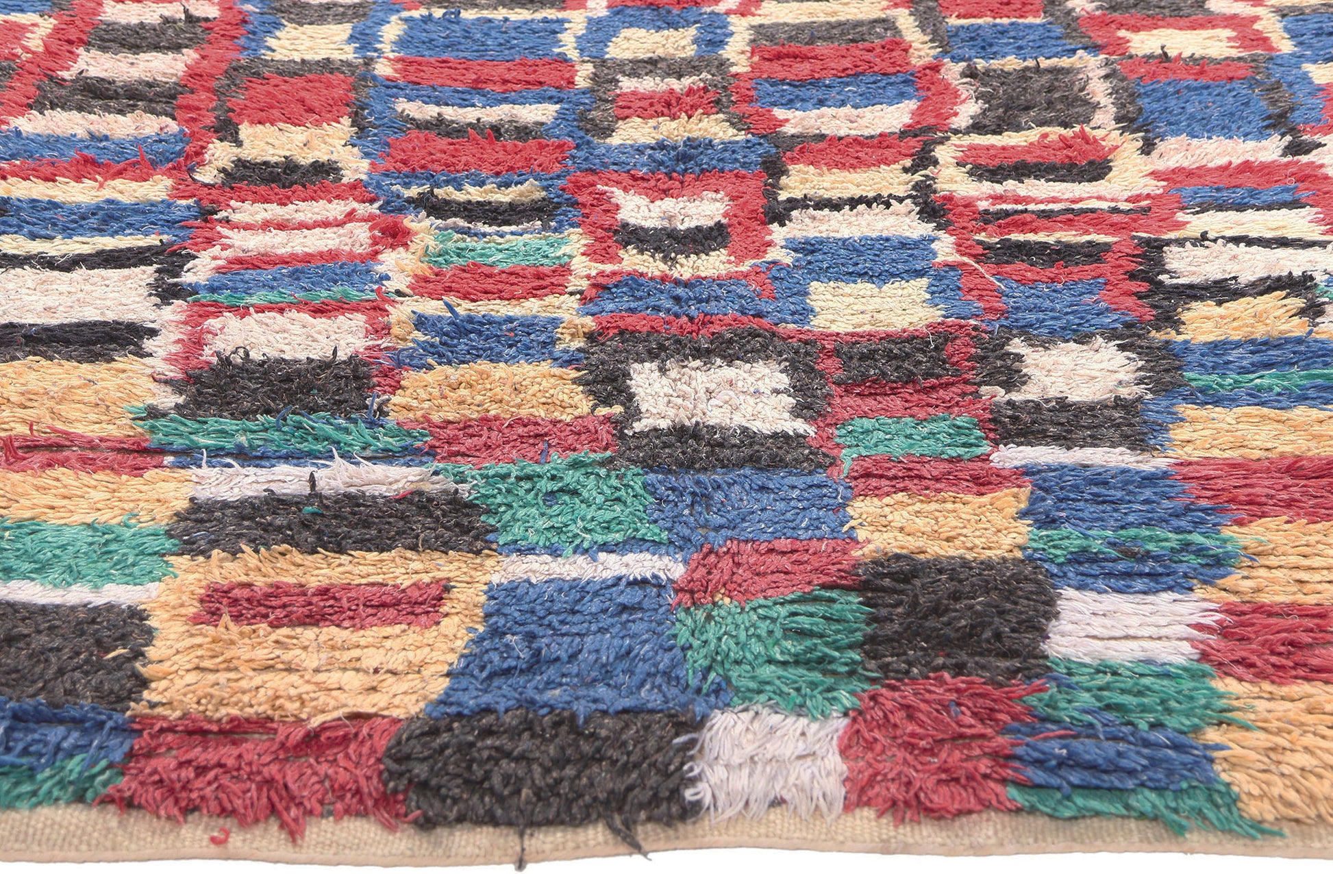 5 x 7 Vintage Boujad Moroccan Rug 20405