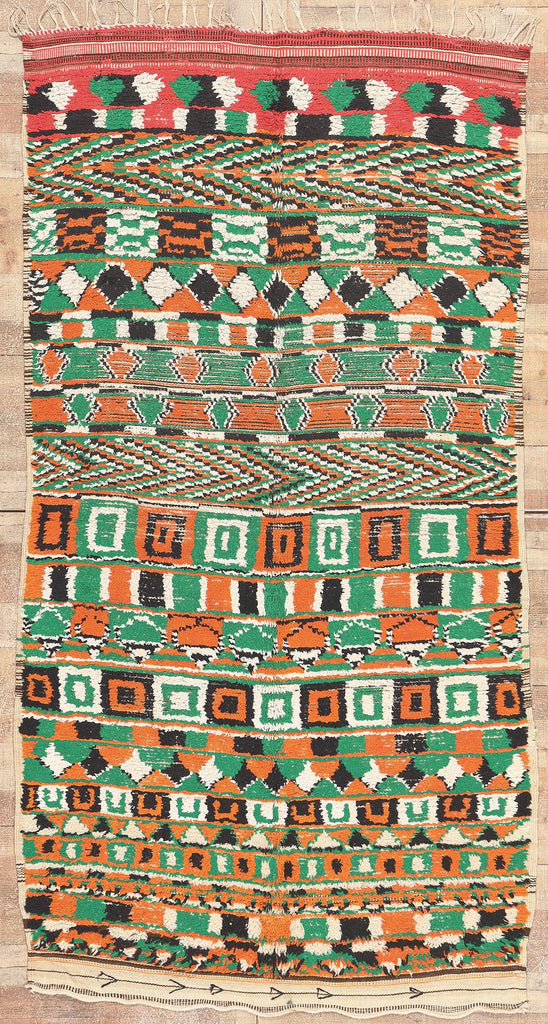 5 x 8 Vintage Boujad Moroccan Rug 20059