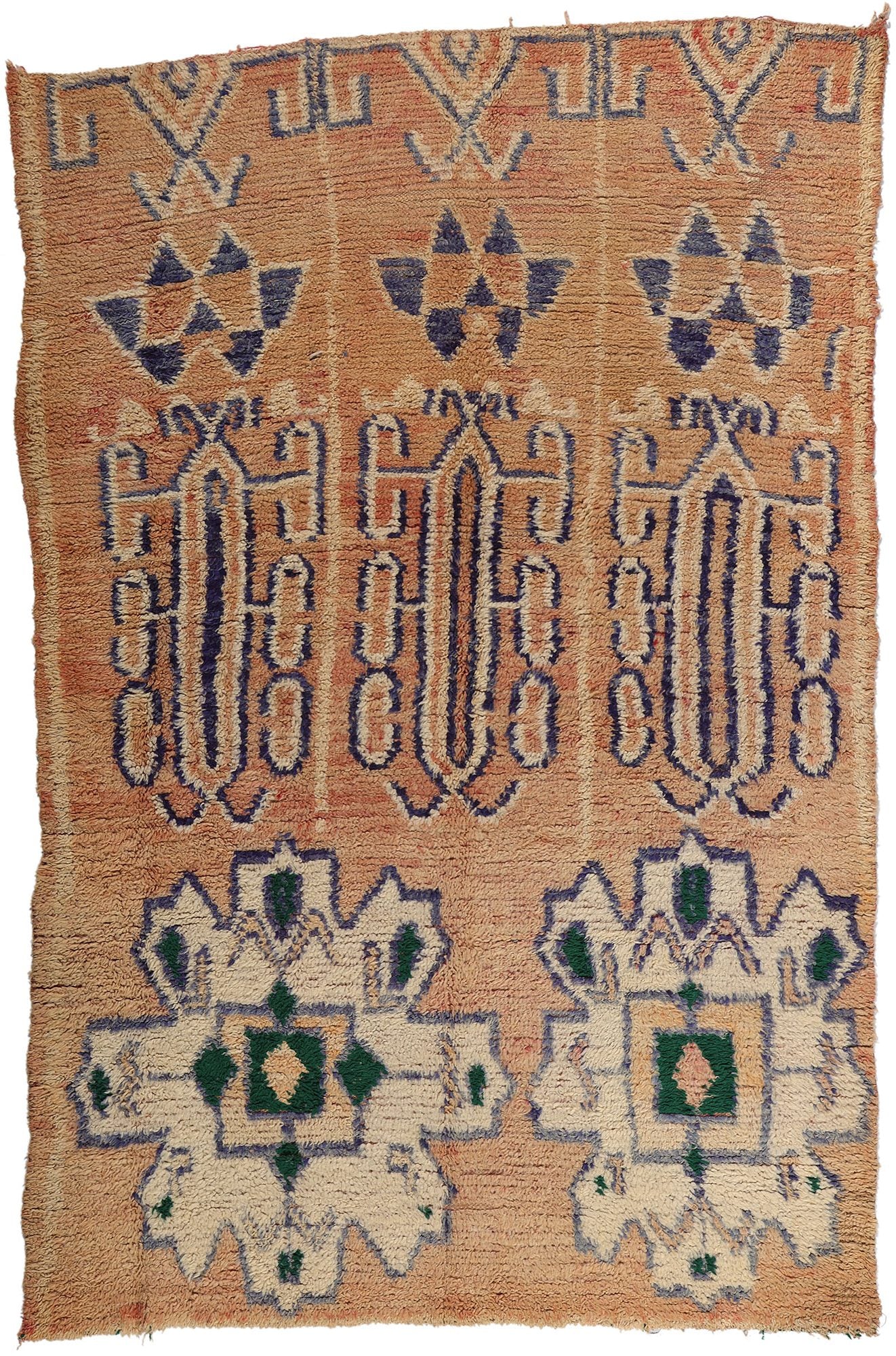5 x 8 Vintage Boujad Moroccan Rug 21788