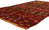 5 x 8 Vintage Red Boujad Moroccan Rug 21754