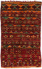 5 x 8 Vintage Red Boujad Moroccan Rug 21754
